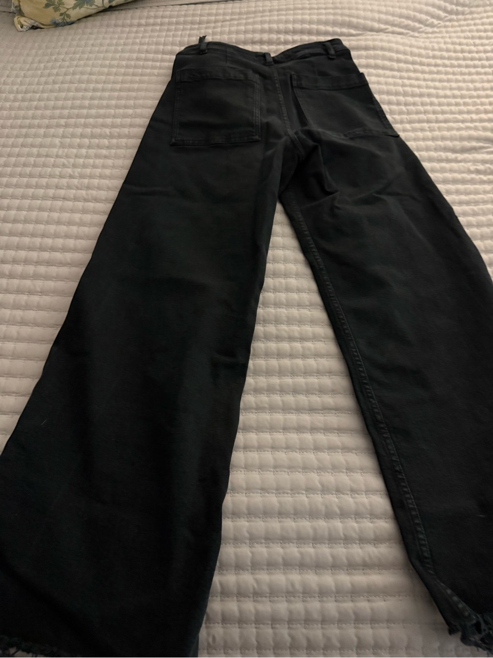 Zara The Marine Straight Jeans in Black - Picture 3 of 3